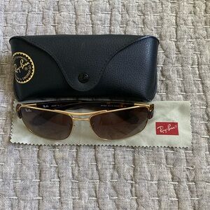 Ray-Ban Sunglasses with gold frame